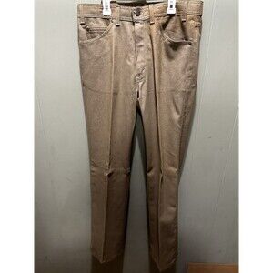 Vintage LEVIS Action Jeans SKOOSH MORE ROOM 90s Brown 34x31 Denim NOS